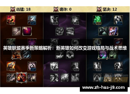 英雄联盟赛季新策略解析：新英雄如何改变游戏格局与战术思维